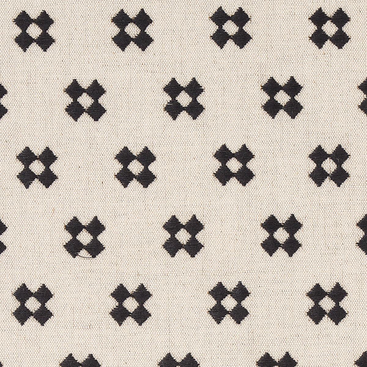 Purchase 82120 | Ephemera, Carbon On Natural - Schumacher Fabric