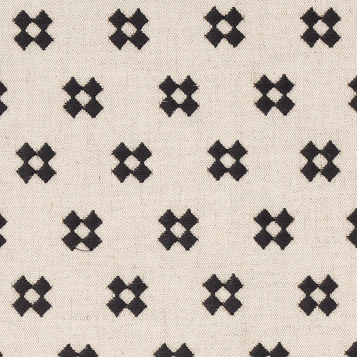 Purchase 82120 Thandie Embroidery, Carbon On Natural by Schumacher Fabric