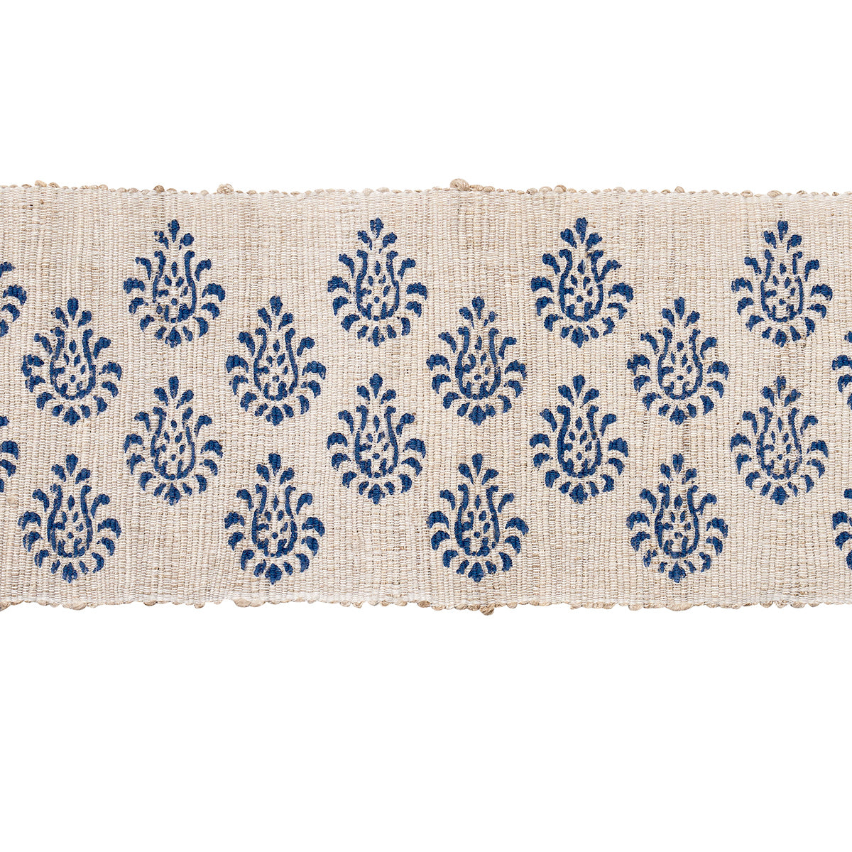 Purchase 82130 | Leila Hand Block Matka Tape, Indigo - Schumacher Trim