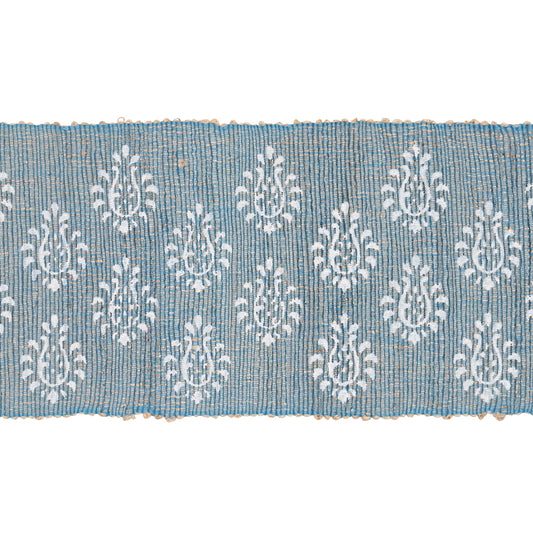 Purchase 82132 | Leila Hand Block Matka Tape, Chambray - Schumacher Trim