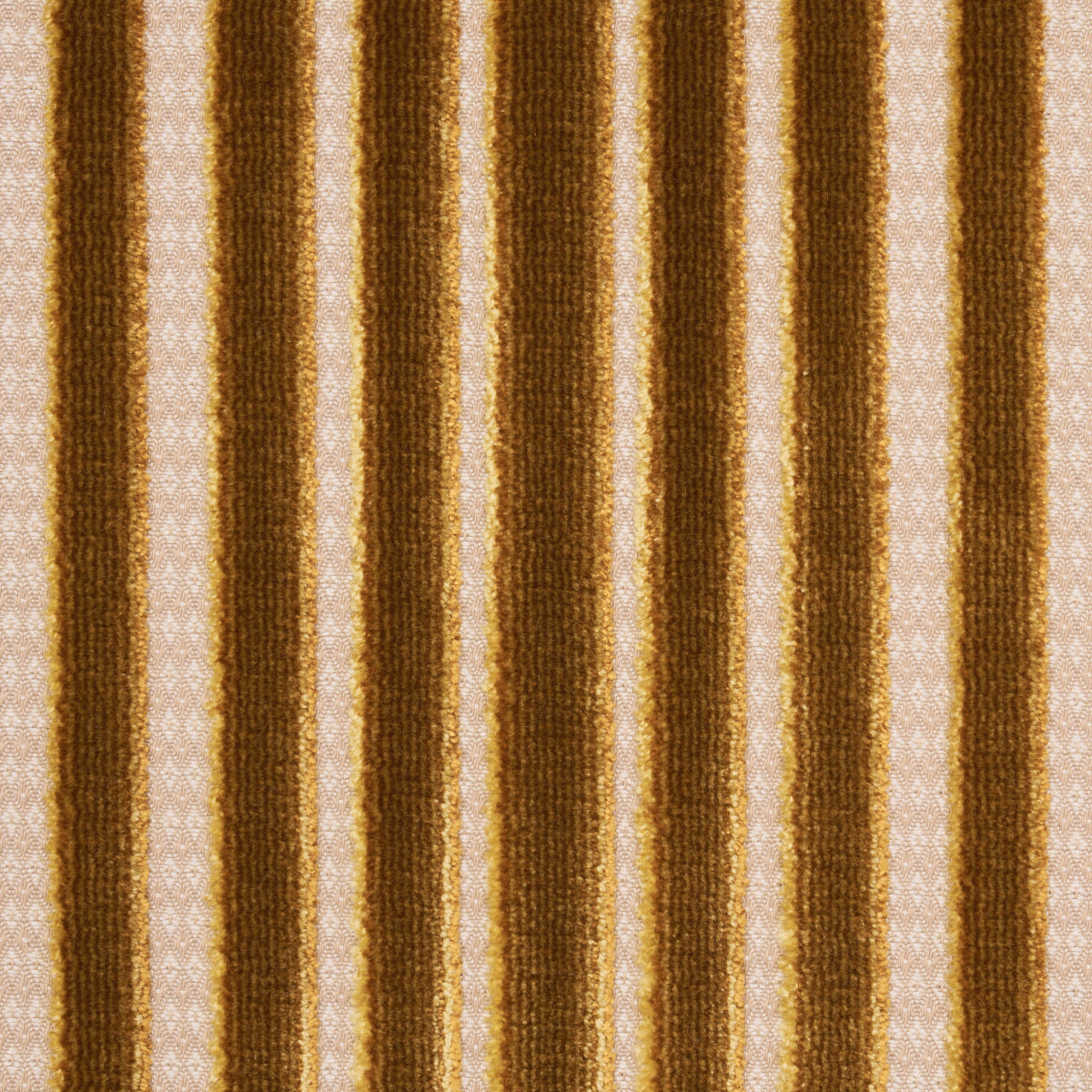 Purchase 82151 | Chimay Stripe Velvet, Bronze - Schumacher Fabric