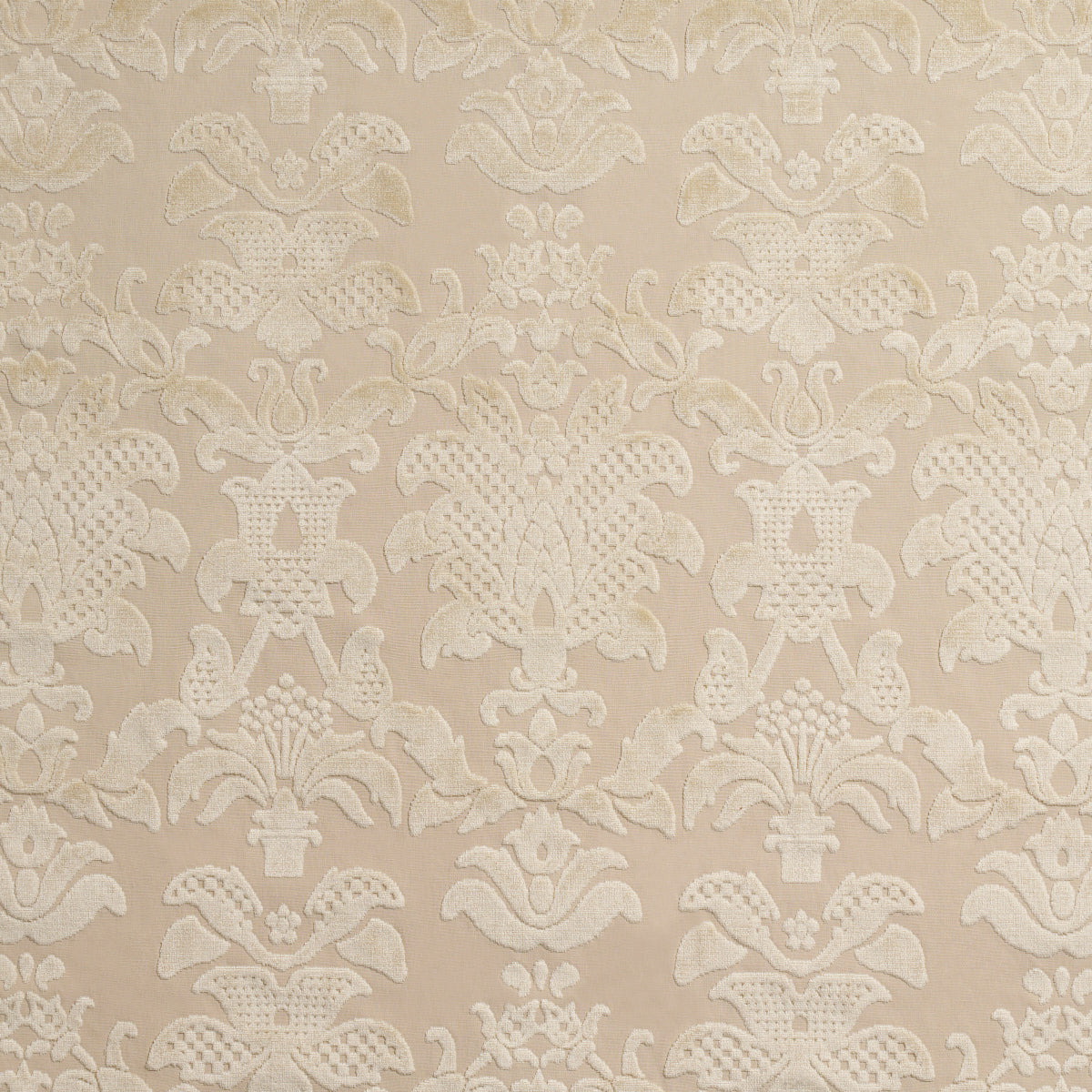Purchase 82161 Limbourg Damask Velvet, Pearl by Schumacher Fabric
