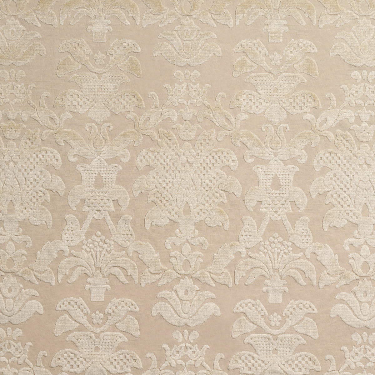 Purchase 82161 | Limbourg Damask Velvet, Pearl - Schumacher Fabric