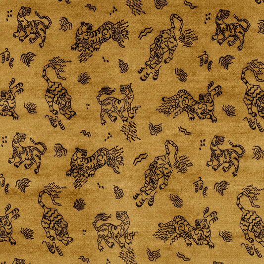 Purchase 82170 | Kinabalu Velvet, Gold - Schumacher Fabric