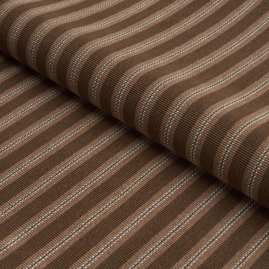 Purchase 82183 | Benson Stripe Epingle, Chestnut Rose - Schumacher Fabric