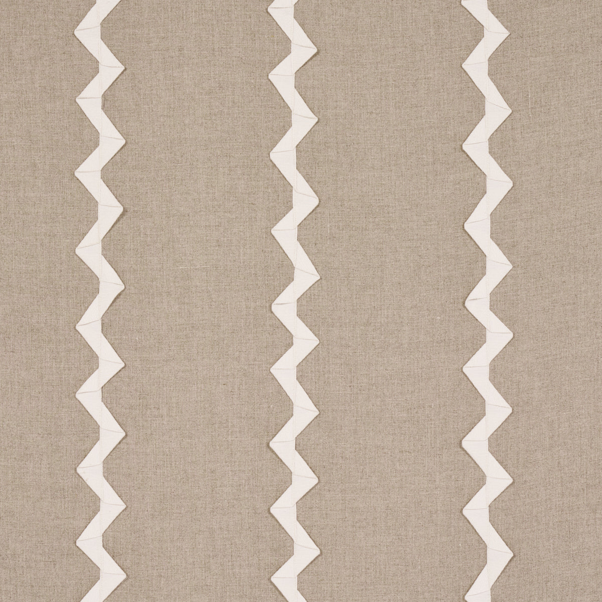 Purchase 82220 Lazare Appliqué, Ivory On Natural by Schumacher Fabric