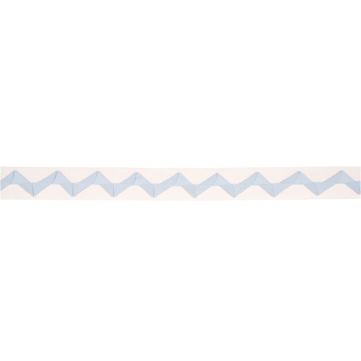 Purchase 82240 | Lazare Appliqué Tape, Sky On Ivory - Schumacher Trim