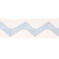 Purchase 82240 | Lazare Appliqué Tape, Sky On Ivory - Schumacher Trim