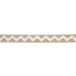 Purchase 82242 | Lazare Appliqué Tape, Ivory On Natural - Schumacher Trim