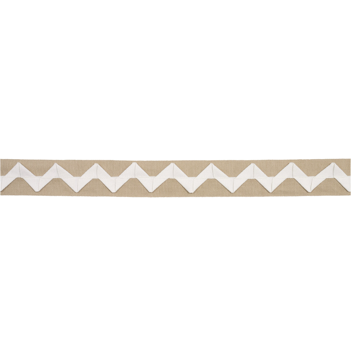 Purchase 82242 | Lazare Appliqué Tape, Ivory On Natural - Schumacher Trim