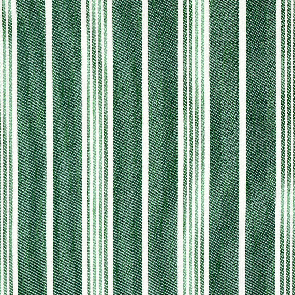 Purchase 82302 Hampton Stripe Indoor/Outdoor, Emerald by Schumacher Fabric