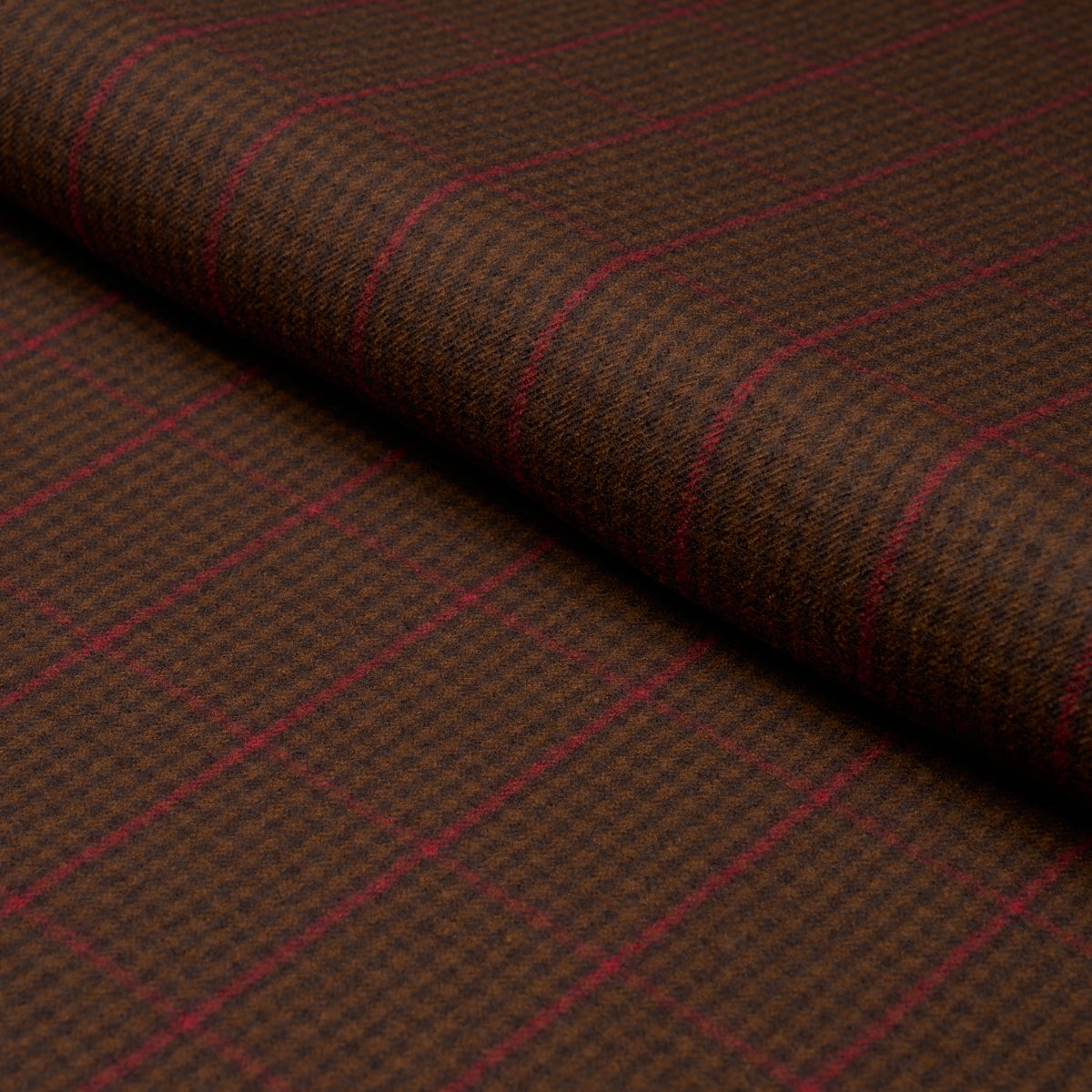 Purchase 82334 | Aldridge Wool Houndstooth, Mocha - Schumacher Fabric