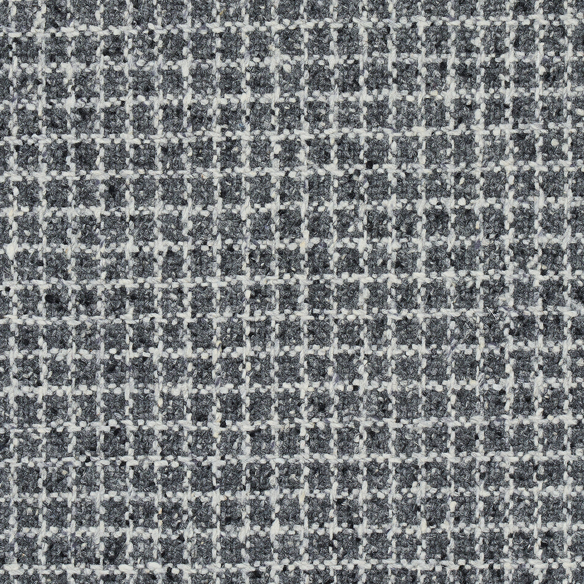 Purchase 82352 Hudson Wool Check, Grey by Schumacher Fabric