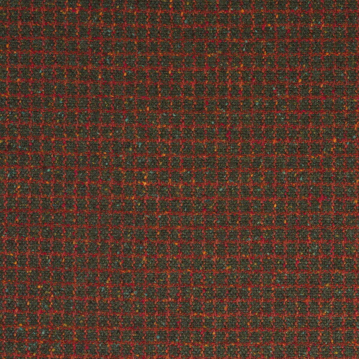 Purchase 82353 | Hudson Wool Check, Forest Green - Schumacher Fabric
