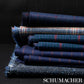 Purchase 82364 | Atlas Wool Texture, Indigo - Schumacher Fabric