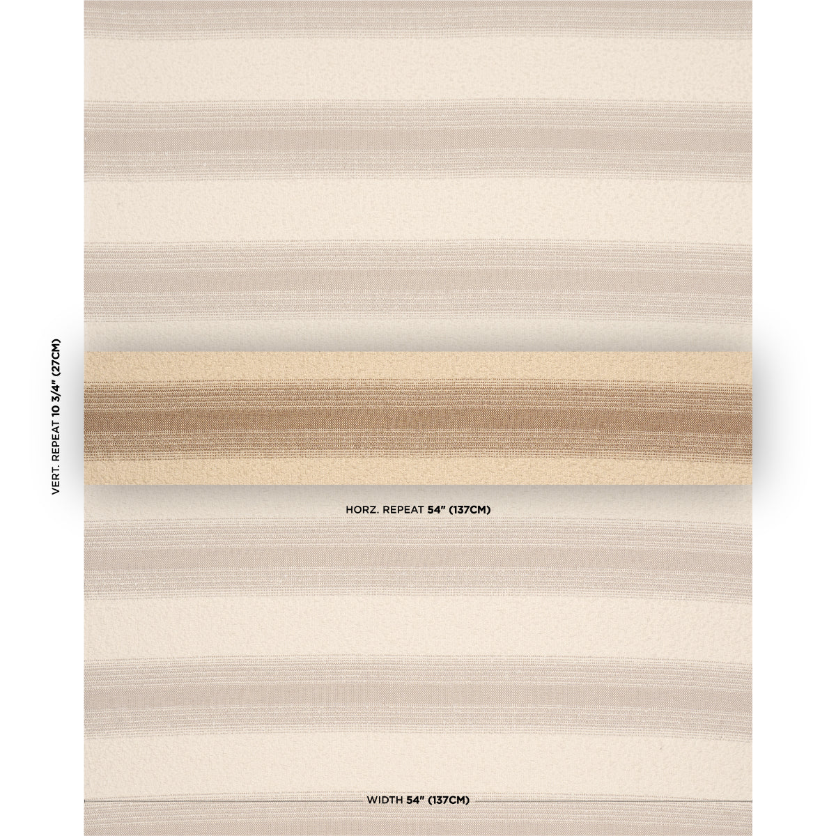 Purchase 82382 | Jessen Alpaca Stripe, Natural - Schumacher Fabric