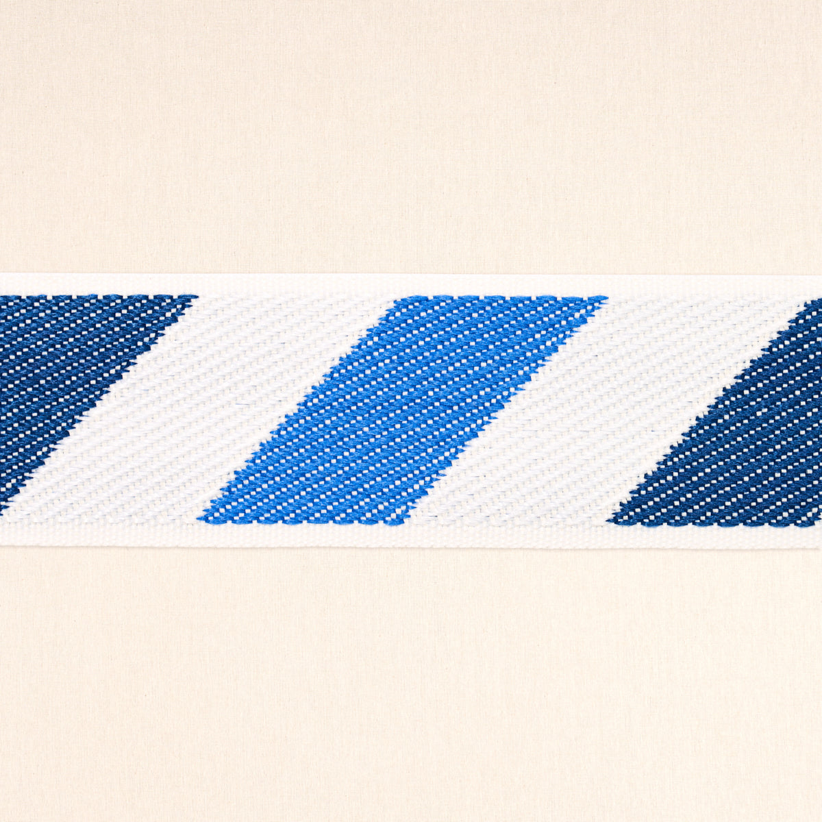 Purchase 82421 | Airmail I Indoor/Outdoor Tape, Blue And Blue - Schumacher Trim
