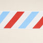 Purchase 82430 | Airmail Ii Indoor/Outdoor Tape, Red And Blue - Schumacher Trim