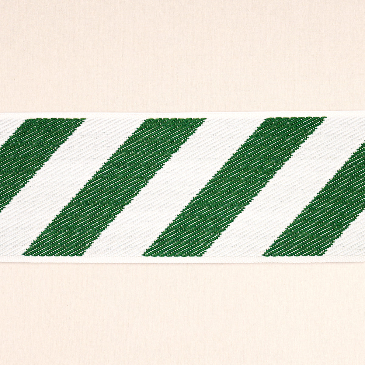 Purchase 82432 | Airmail Ii Indoor/Outdoor Tape, Green And Ivory - Schumacher Trim