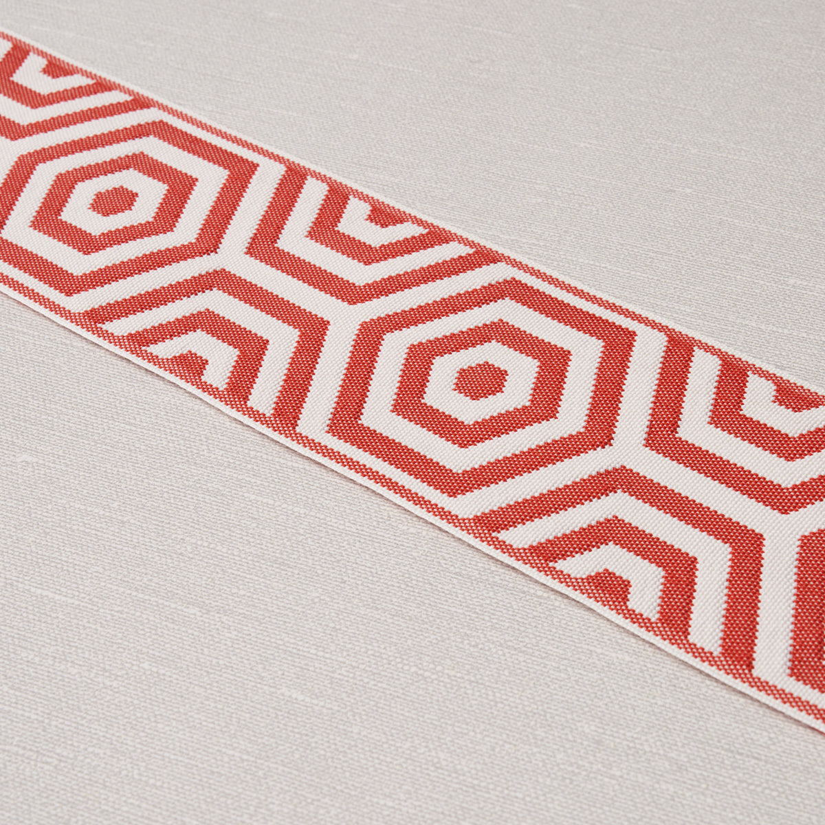 Purchase 82450 | Bees Knees Indoor/Outdoor Tape, Red - Schumacher Trim