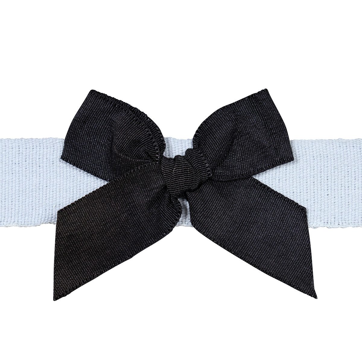 Purchase 82470 | Claudia Tape, Black On Sky - Schumacher Trim