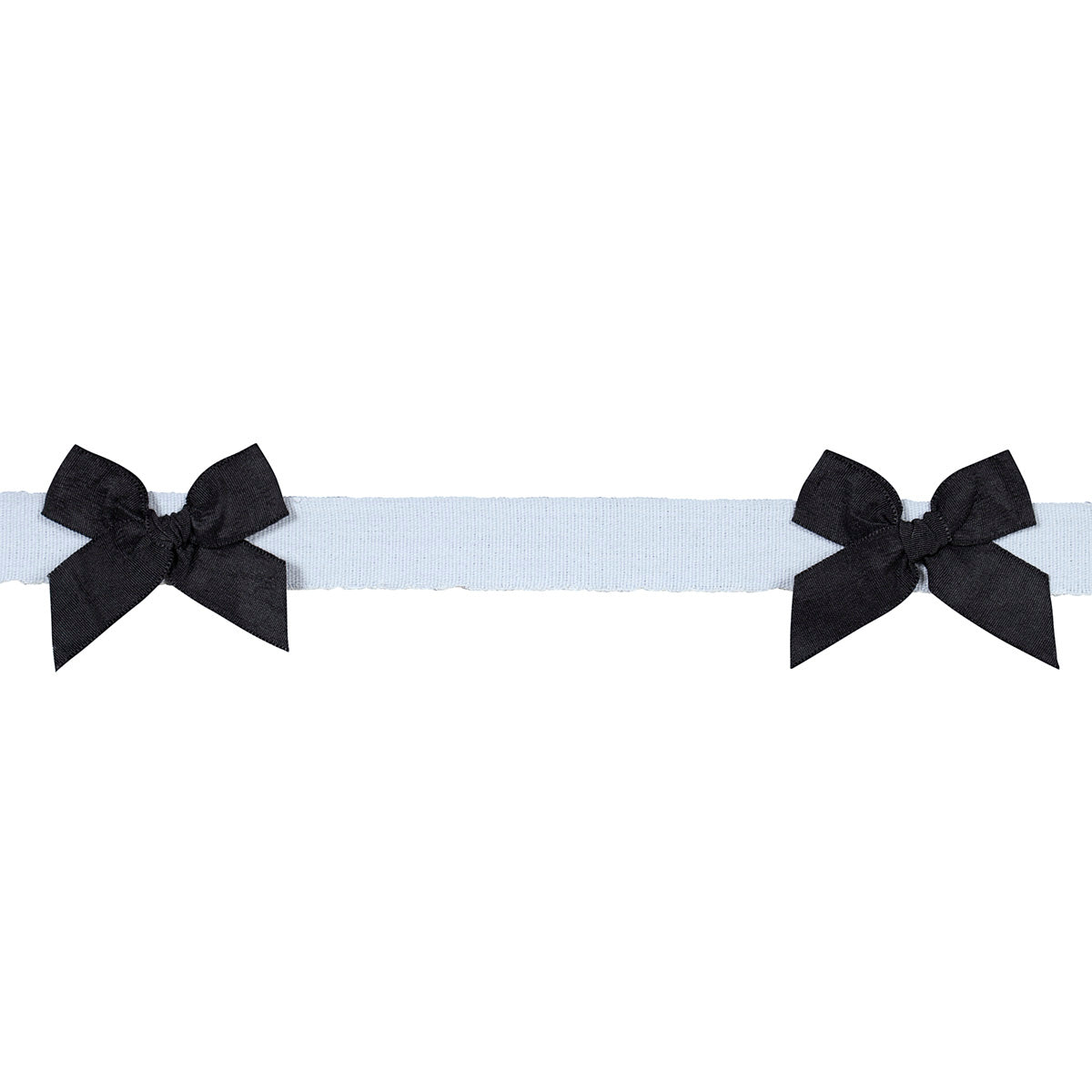 Purchase 82470 | Claudia Tape, Black On Sky - Schumacher Trim
