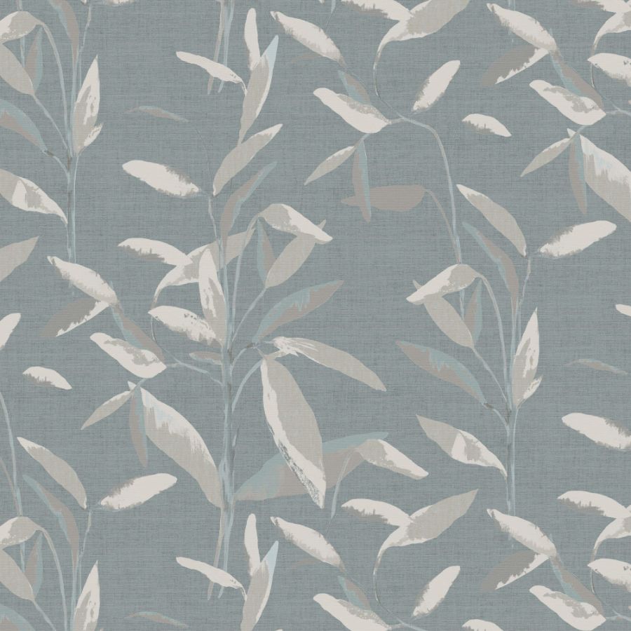 8252 66W9571 | Avalon Wallcoverings Non-Woven, Blue, Botanical - JF Wallpaper