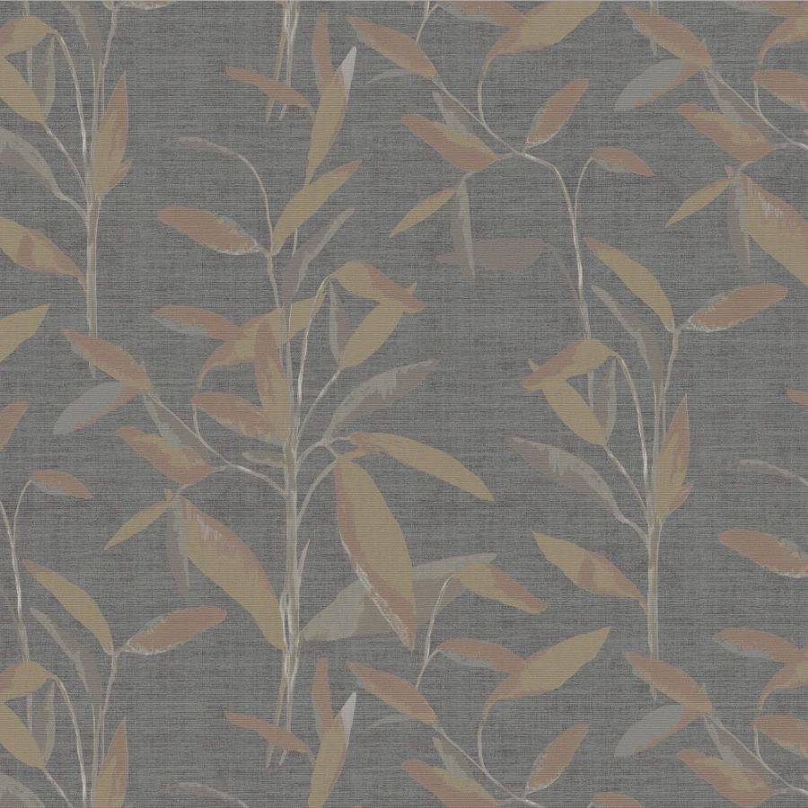 8252 97W9571 | Avalon Wallcoverings Non-Woven, Grey, Botanical - JF Wallpaper