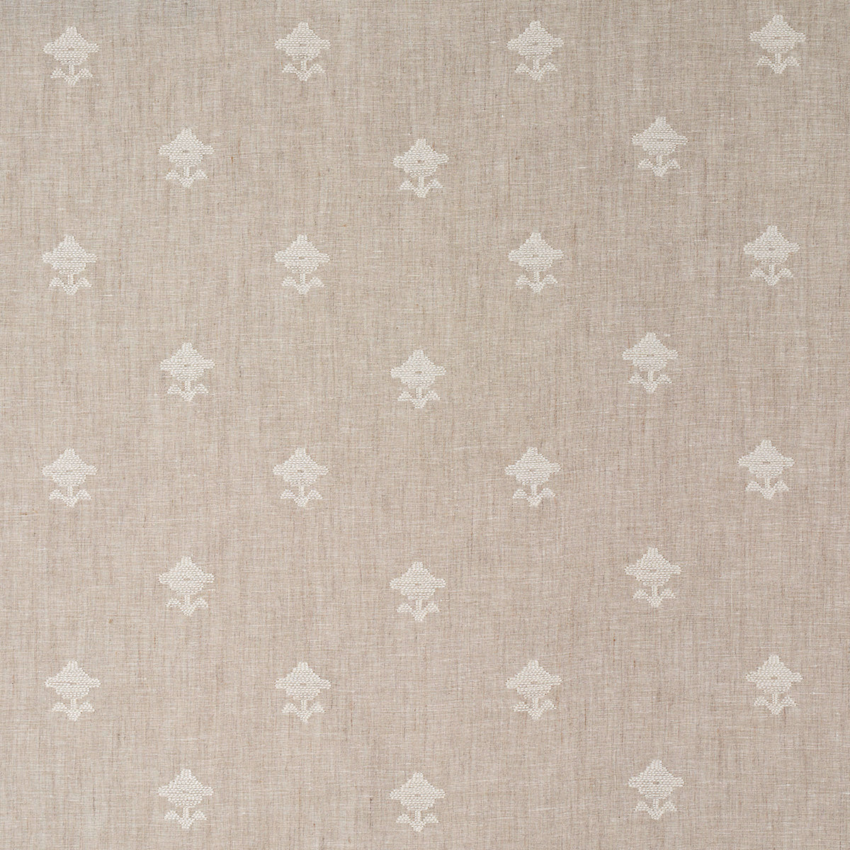 Purchase 82552 | Bouquet Toss, Natural - Schumacher Fabric