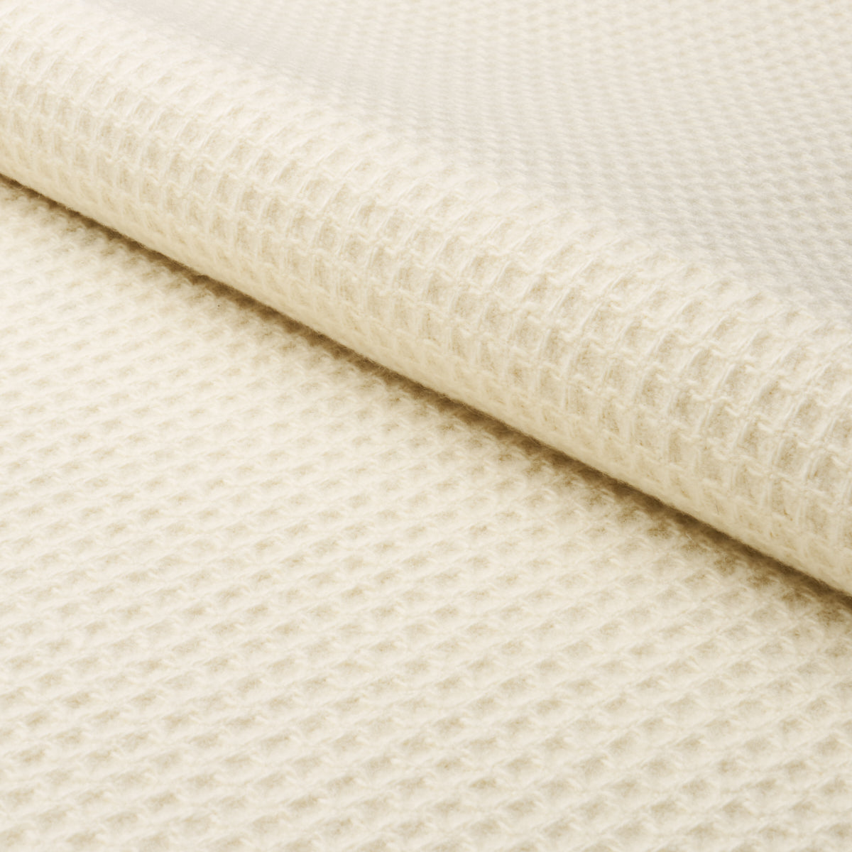 Purchase 82641 | Walden Wool Texture, Ivory - Schumacher Fabric