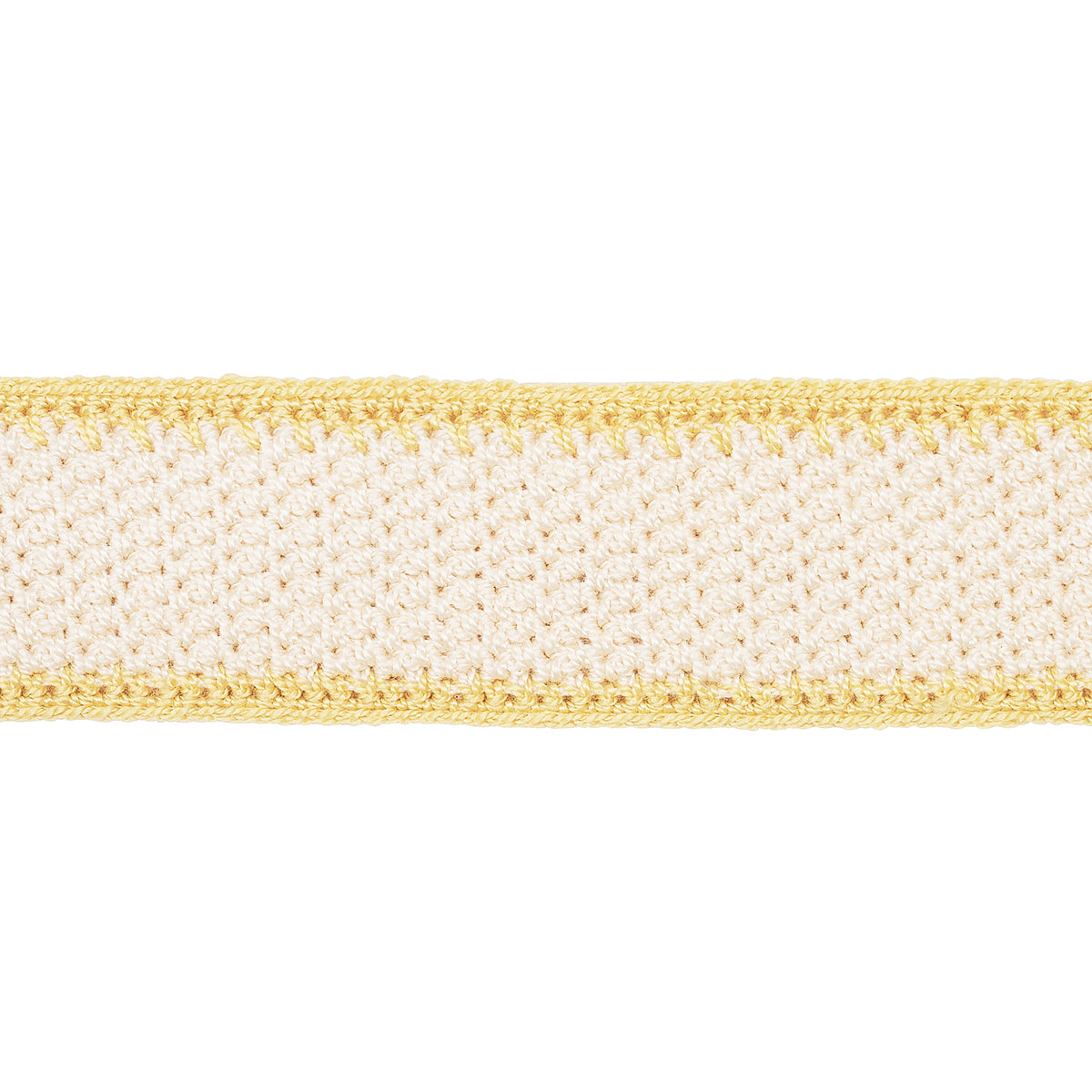 Purchase 82671 | Sylvia Crochet Tape, Buttercup - Schumacher Trim