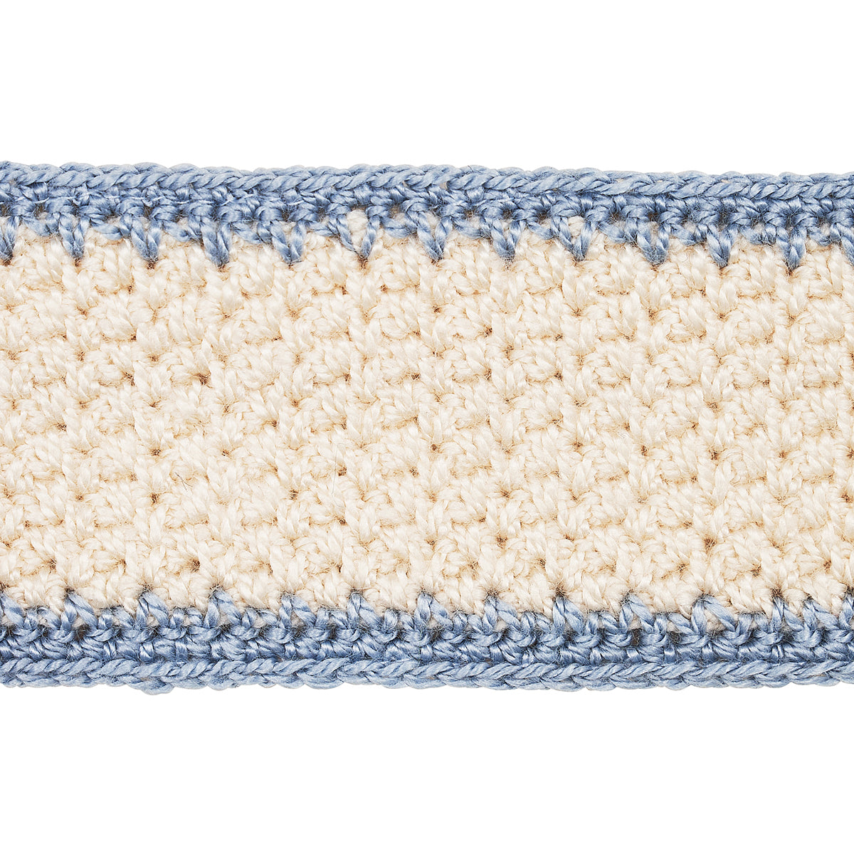 Purchase 82672 | Sylvia Crochet Tape, Cornflower - Schumacher Trim