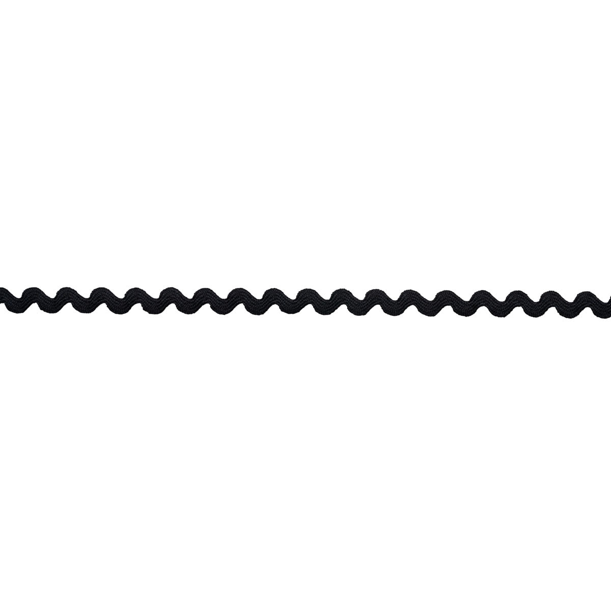 Purchase 82704 | Ric Rac Tape Small, Black - Schumacher Trim