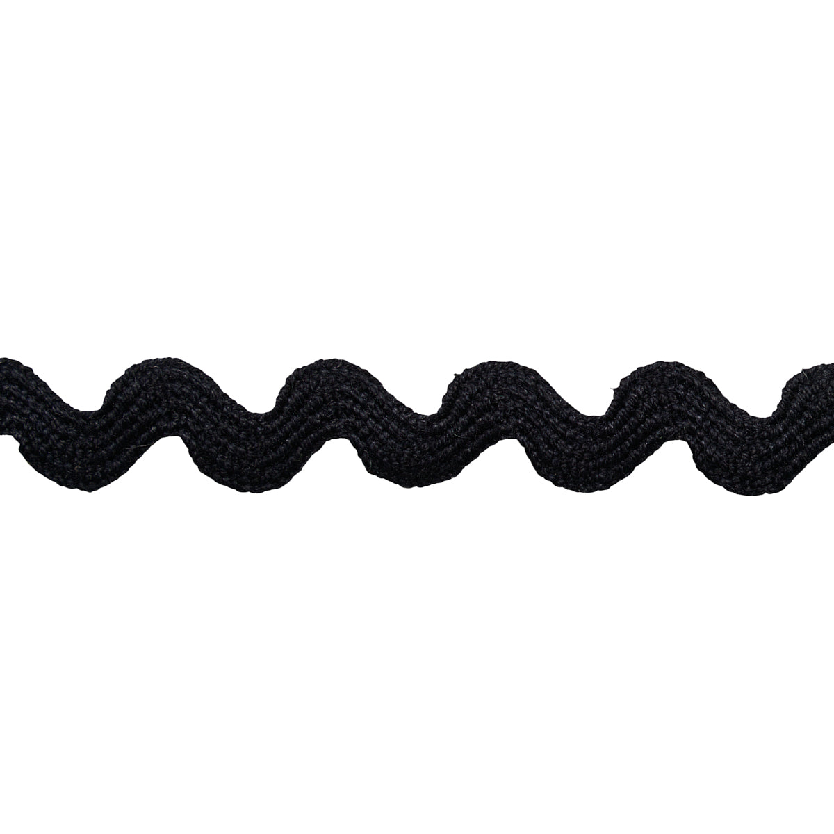 Purchase 82704 | Ric Rac Tape Small, Black - Schumacher Trim