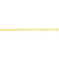 Purchase 82708 | Ric Rac Tape Small, Yellow - Schumacher Trim