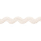 Purchase 82715 | Ric Rac Tape Medium, Ivory - Schumacher Trim