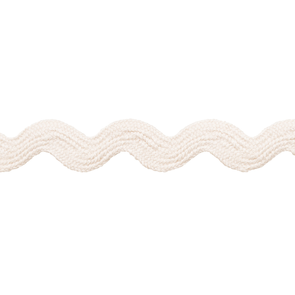 Purchase 82715 | Ric Rac Tape Medium, Ivory - Schumacher Trim