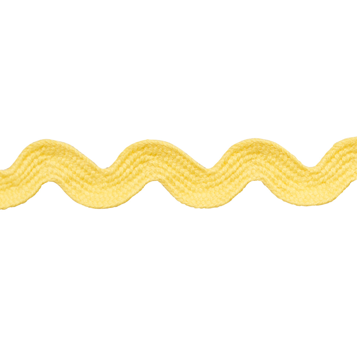 Purchase 82718 | Ric Rac Tape Medium, Yellow - Schumacher Trim