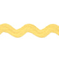 Purchase 82728 | Ric Rac Tape Large, Yellow - Schumacher Trim