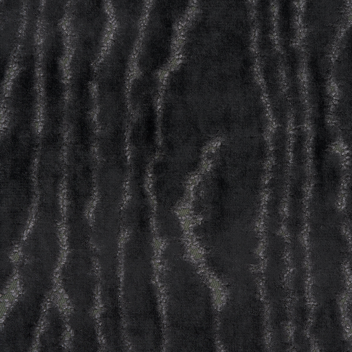82751 | Marisa Moire Velvet, Smoke - Schumacher Fabric