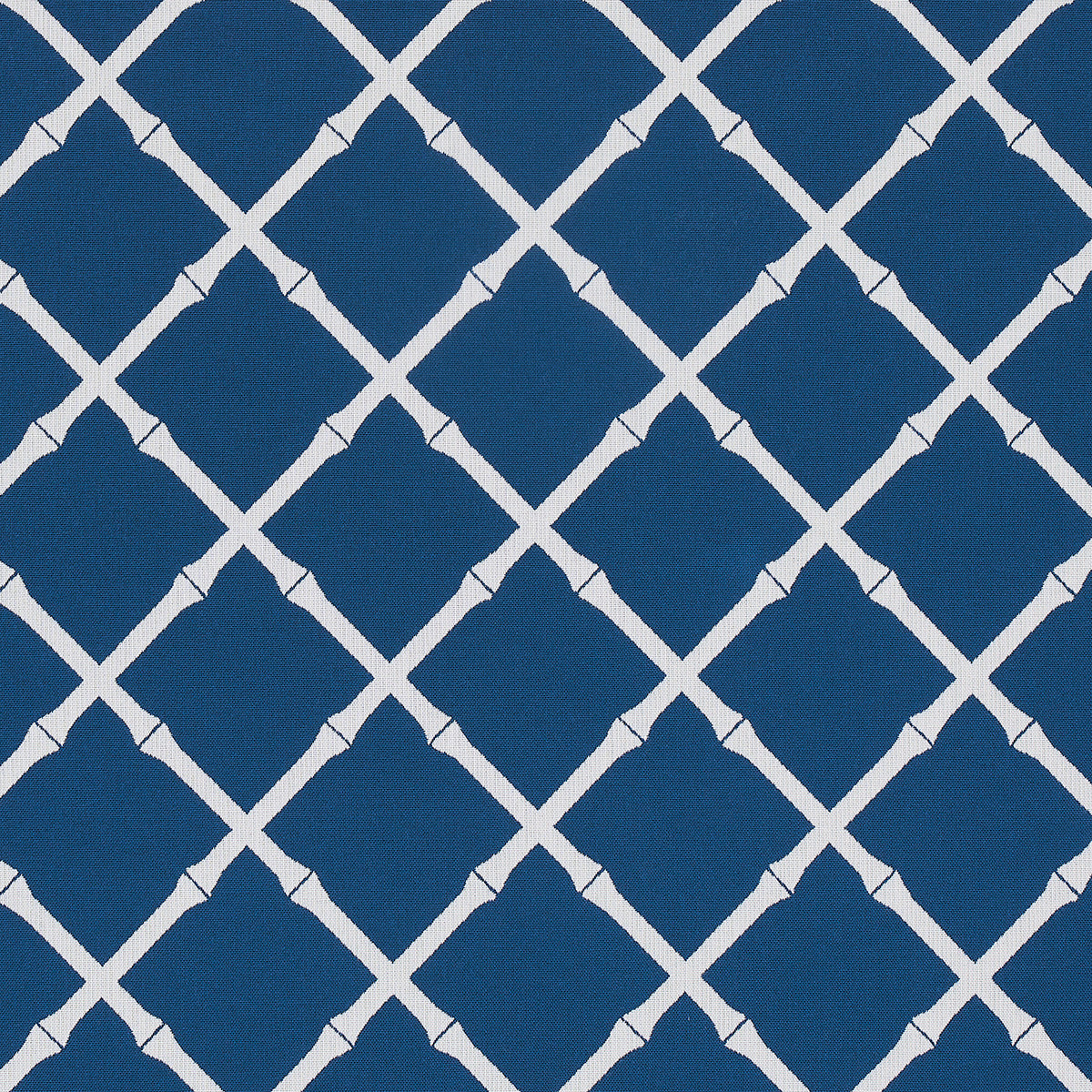 Purchase 82762 Bamboo Trellis Indoor/Outdoor, Navy by Schumacher Fabric