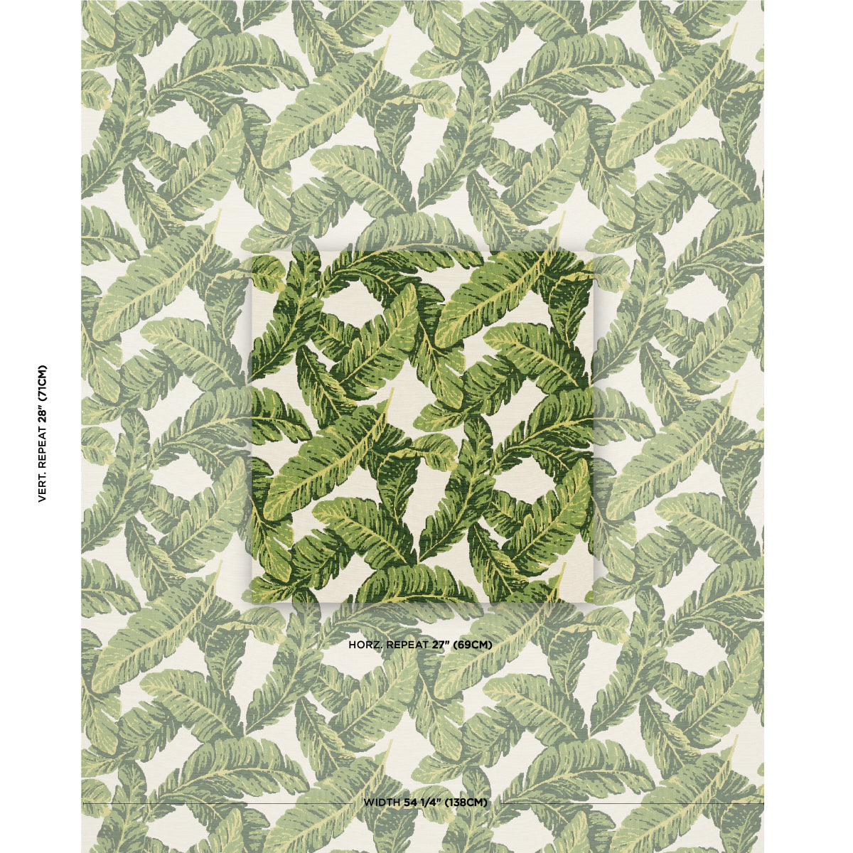 Purchase 82770 | Azulejos, Green - Schumacher Fabric