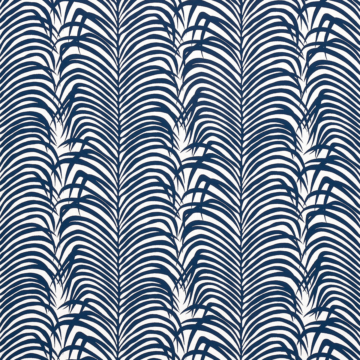 Purchase 82781 | Bouquet Toss, Navy - Schumacher Fabric