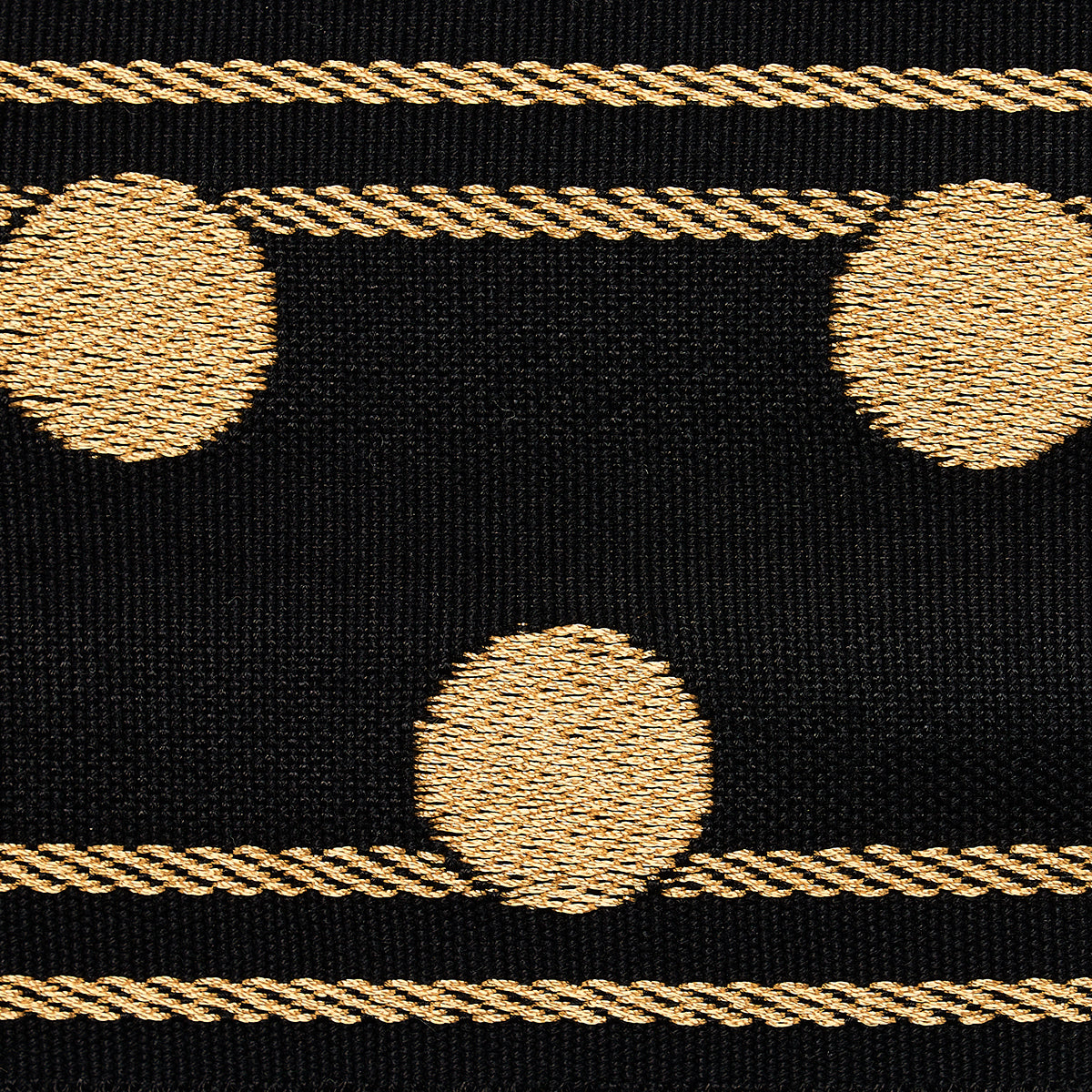 Purchase 82791 | Bianca Tape, Gold Noir - Schumacher Trim