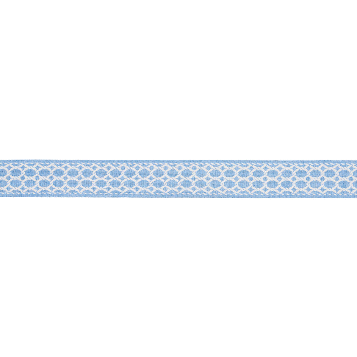 Purchase 82821 | Lattice Indoor/Outdoor Tape, Chambray - Schumacher Trim