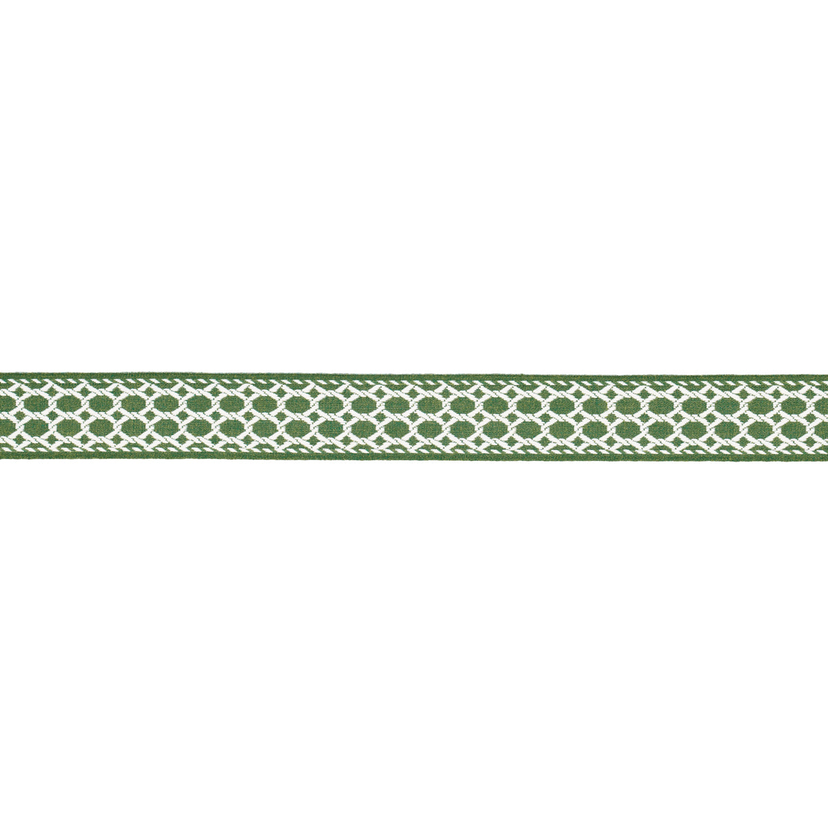 Purchase 82822 | Lattice Indoor/Outdoor Tape, Green - Schumacher Trim