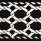 Purchase 82824 | Lattice Indoor/Outdoor Tape, Black - Schumacher Trim