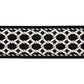 Purchase 82824 | Lattice Indoor/Outdoor Tape, Black - Schumacher Trim