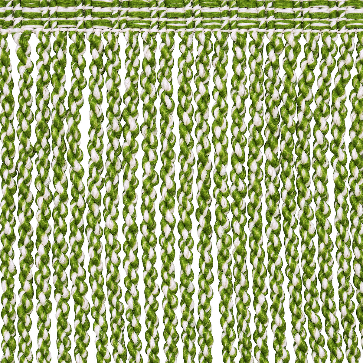 Purchase 82831 | Outdoor Boullion Fringe Trim, Green - Schumacher Trim