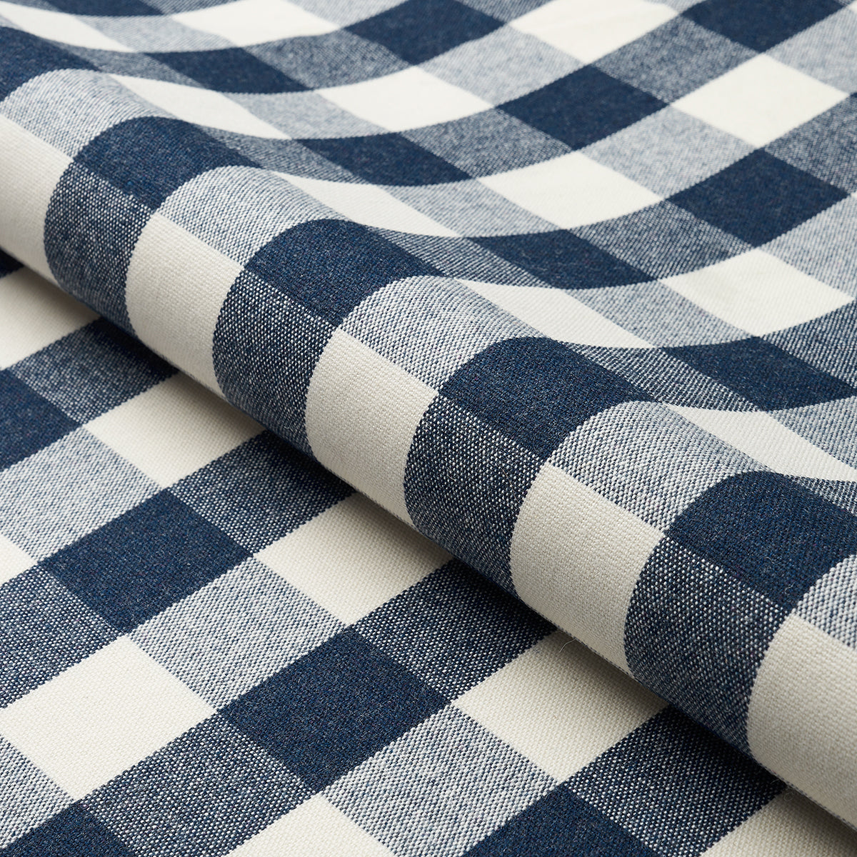 Purchase 82940 | Dutton Buffalo Check, Navy - Schumacher Fabric